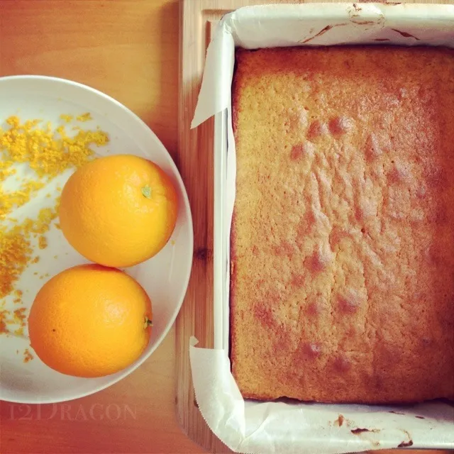 Orange Butter Cake|12Dragonさん