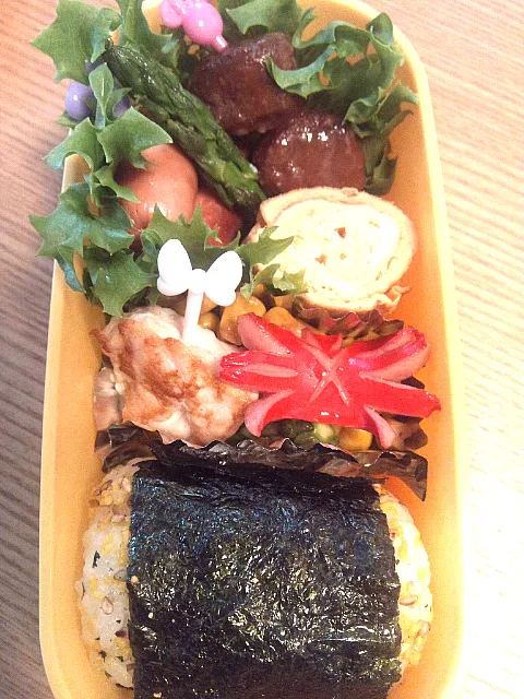 Snapdishの料理写真:3才の娘のお弁当♪|Megumiさん