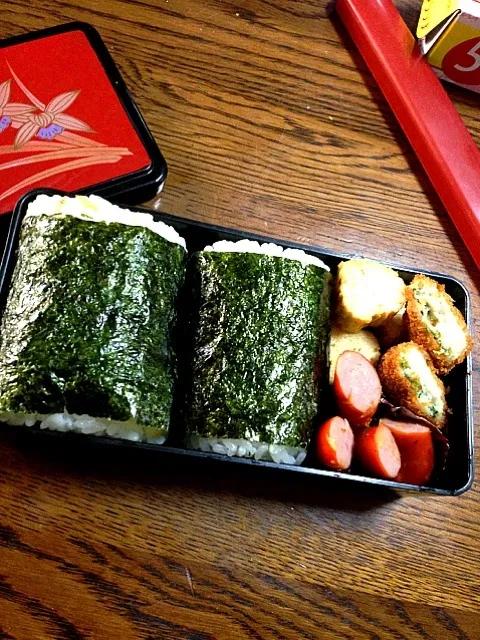 初めて作ったお弁当＊・°|桑原史江さん