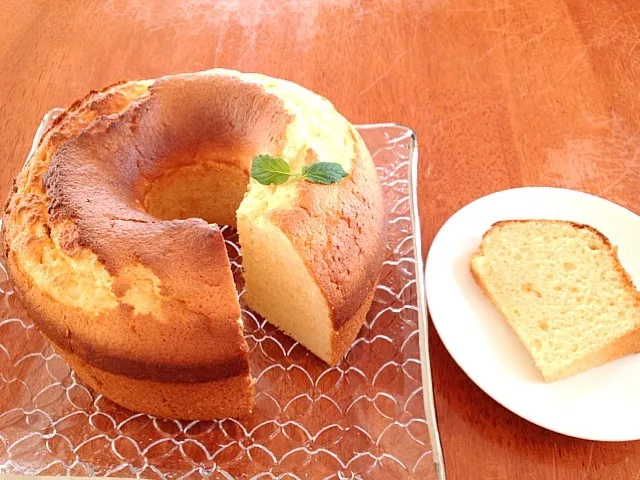 お久しぶりです。ＨＭでふわふわケーキ〜はちみつレモン味|ミッチーZさん