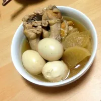 Snapdishの料理写真:手羽元＊大根＊卵煮|miccoさん