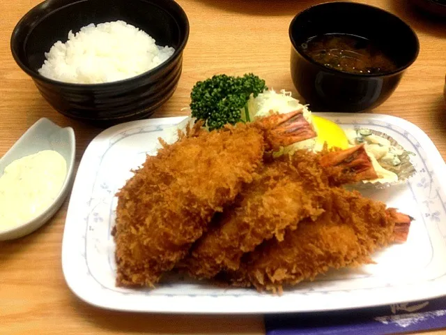 漣の海老フライ定食|harukaさん