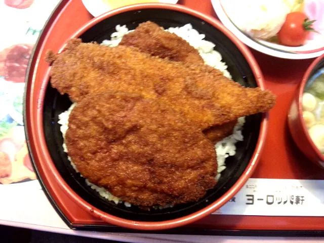 ミックス丼（カツ、メンチカツ、チキンカツの丼）|Hiroaki Takanoさん