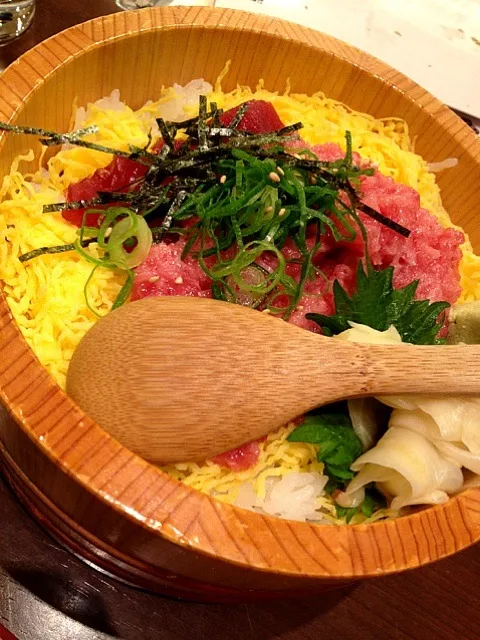 ねぎとろ桶丼|きよさん