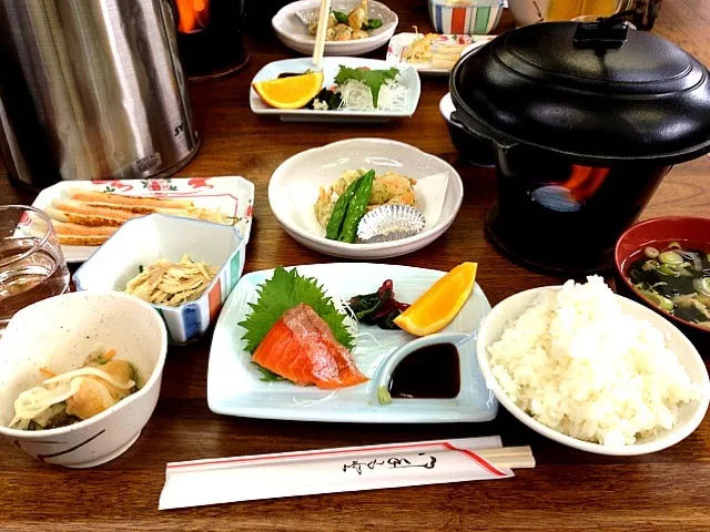 雷鳥荘の夕食|satoeさん