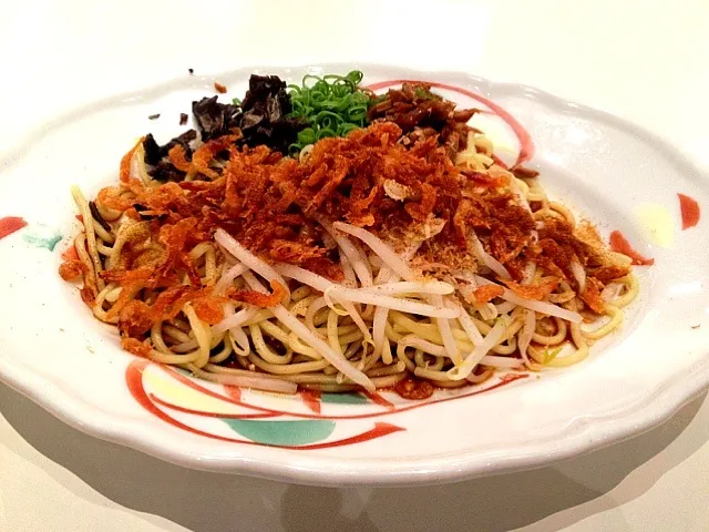 桜海老と海老味噌の混ぜ麺|よしみさん