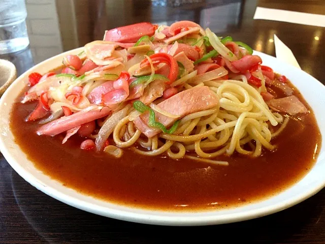 สปาเก็ตตี้ราดหน้า 名古屋名物 あんかけスパゲッティ🍝ที่นาโกย่าญี่ปุ่น 名古屋 スパゲッティ・ハウス ヨコイ|akiさん