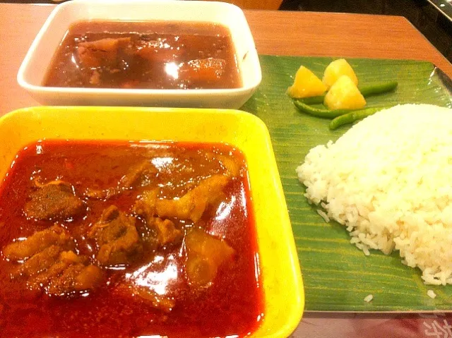 Snapdishの料理写真:beef brisket curry set|skyblueさん