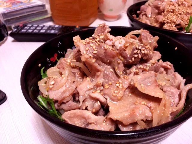 辛みそだれの豚丼|しーちゃんさん