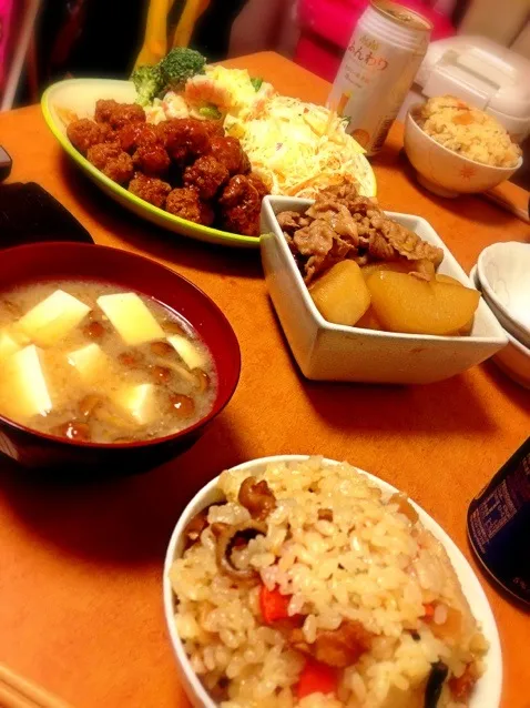 Snapdishの料理写真:最近混ぜ御飯おおめー！な一枚ू(๑ ›◡ु‹ ๑ ू)|かんにょ(੭ु´͈ ᐜ `͈)੭ु⁾⁾さん