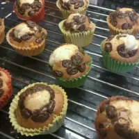 Snapdishの料理写真:muffins dr xocolata i plàtan|silvia campasさん