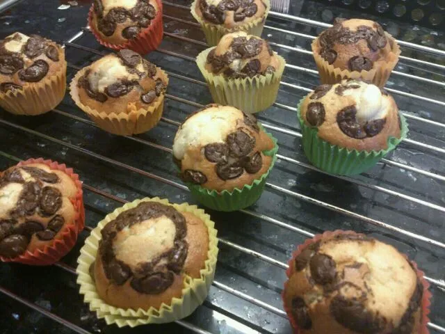 muffins dr xocolata i plàtan|silvia campasさん