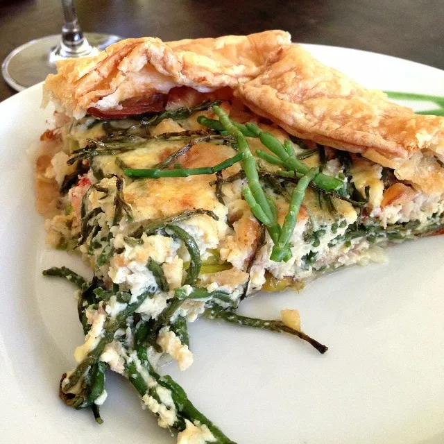 Seafood quiche with samphire|Rianneさん