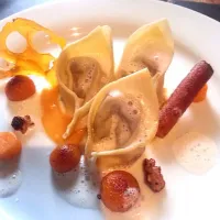 Duck and porcini tortellini with butternut squash|Martin Mcnairさん