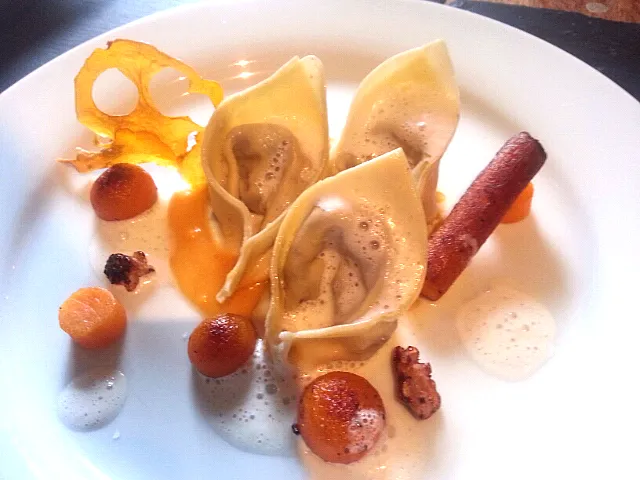 Duck and porcini tortellini with butternut squash|Martin Mcnairさん