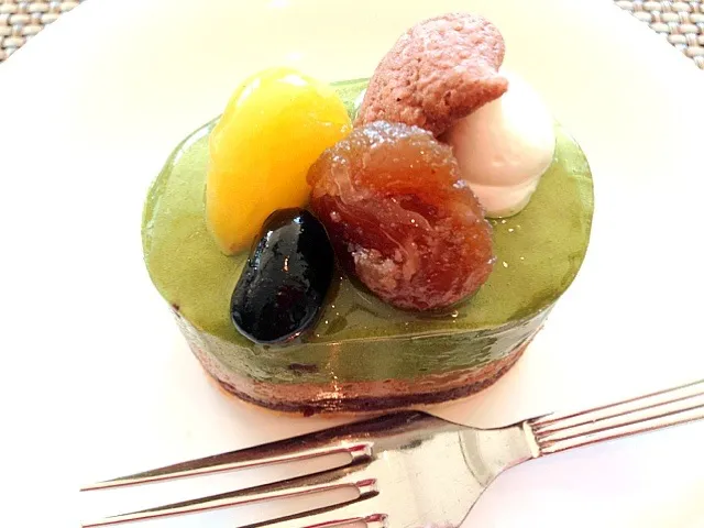 Matcha cake!|Len R Ortegaさん