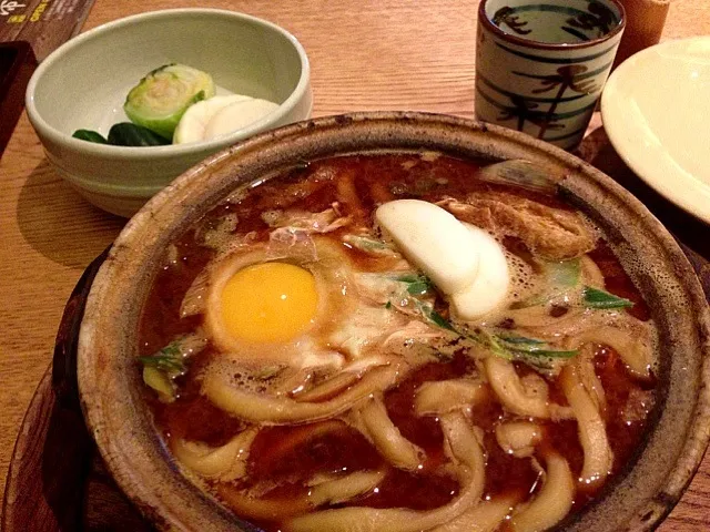 อุด้งเต้าเจี้ยวต้ม 名古屋名物 味噌煮込みうどん@ที่นาโกย่าญี่ปุ่น 名古屋|akiさん