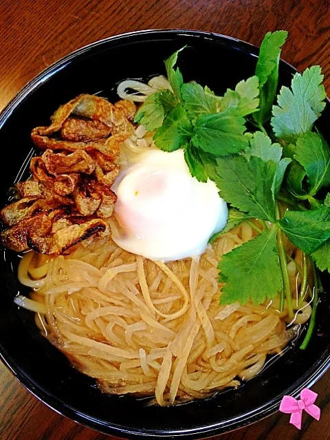 切り干し大根うどん…(๑′ᴗ‵๑)|おりぃさん