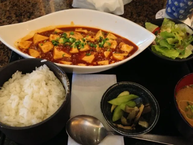 麻婆豆腐定食|tkさん