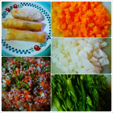 vegetable lumpia|charisse de castroさん