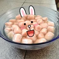 Snapdishの料理写真:額娘手作超Q芋圓|Dorisさん