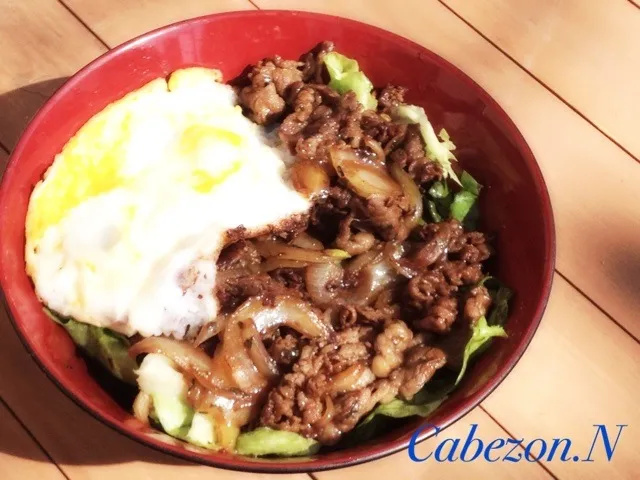 Snapdishの料理写真:今日の賄い  ガパオ丼|Cabezon.Nakamuraさん