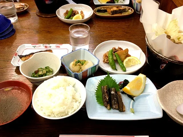 雷鳥荘の夕食|satoeさん