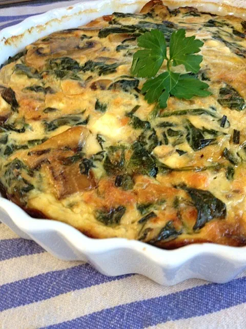 Spinach and salmon quiche|Melissa Besterさん