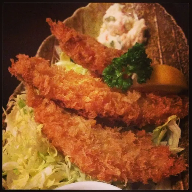 Snapdishの料理写真:Aji fry!!|willzさん