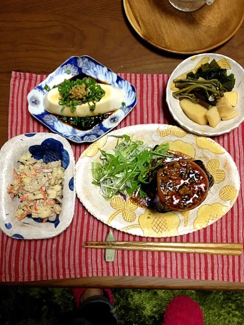 お豆腐ハンバーグお野菜のせ|ありたさん