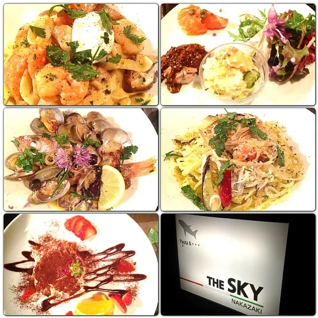 Snapdishの料理写真:♡ THE SKY ♡ 念願の♡ ごちそうさまでした(*^^*)|ひろさん