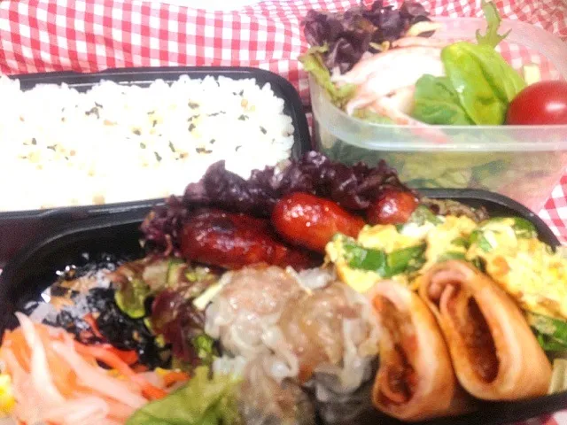 4/29 シュウマイ弁当（長男用）|yoshimiさん