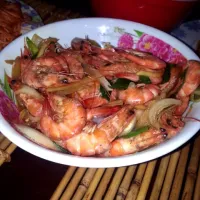 seafood.. called "suahe" steamed shrimp|maycaguladaさん