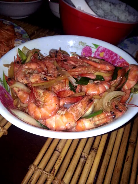 seafood.. called "suahe" steamed shrimp|maycaguladaさん