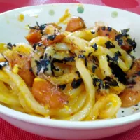 中華風もっちり焼きうどん|ホット麦茶さん