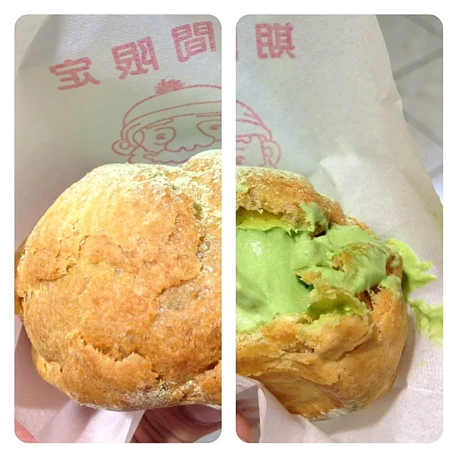 Beard papa matcha cream puff|willzさん