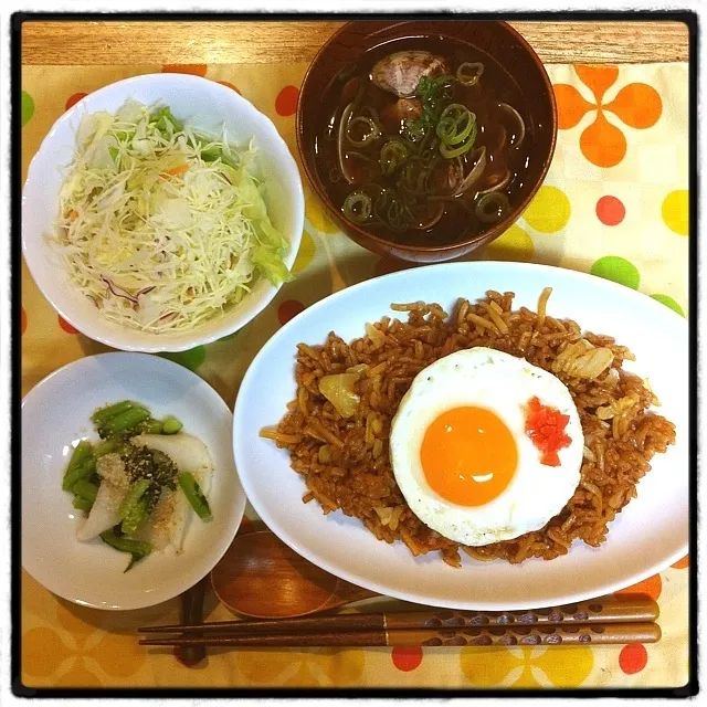 みんな遊びに行ってるので…ひとり飯☆ウチご飯☆|EITOさん