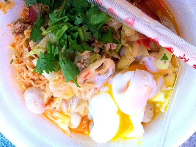 "Yum Yum" ; noodle spicy salad😚 #Thaifood|You can eat💕さん