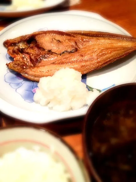 焼きホッケ定食|みちーずCAFEさん