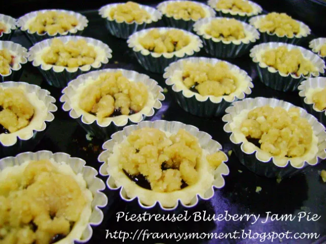 Piestreusel blueberry jam pie|Frannyさん