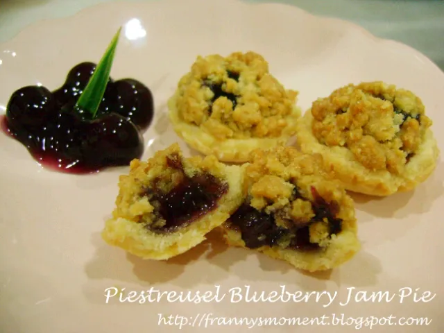 Piestreusel blueberry jam pie|Frannyさん