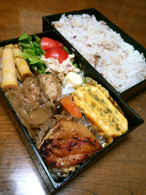 Snapdishの料理写真:4月29日のお弁当|mamaさん