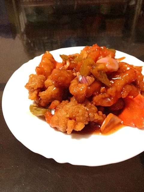 Sweet and sour pork dish|Oliverさん