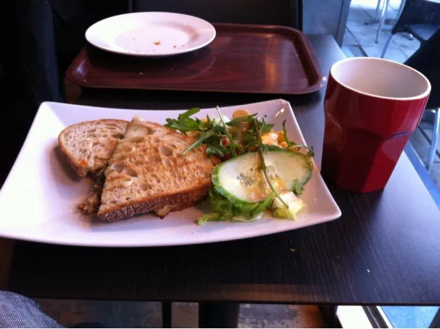 Parma toast and coffee|Fredさん