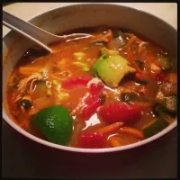 Chicken tortilla soup|lavenderloveさん