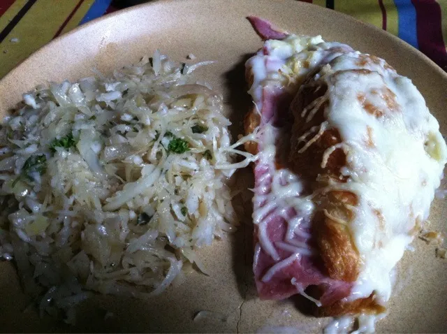 Ham and Cheese Croissant with a Chinese white cabbage style|PHILIPPEさん