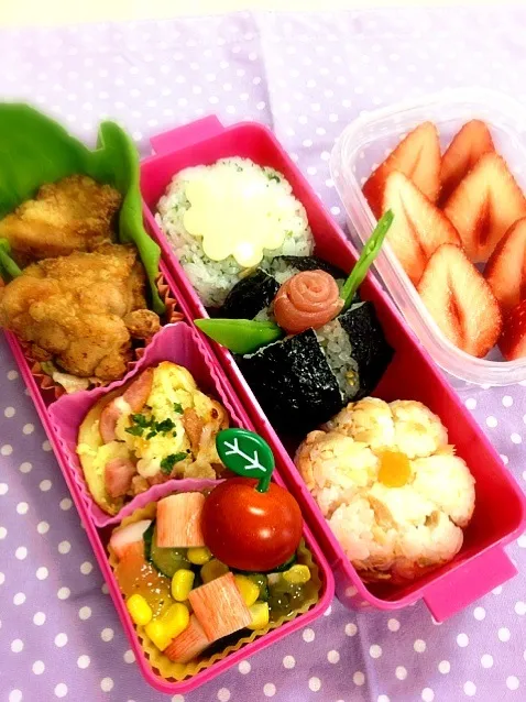 Snapdishの料理写真:いつものお弁当🍒|麻希さん