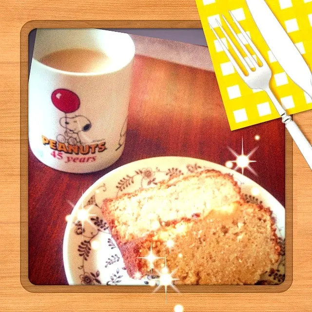 Peanut& chestnut butter cake|kazuko Tsujiさん