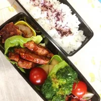 Snapdishの料理写真:高校生弁当🌷|kayo fukayaさん