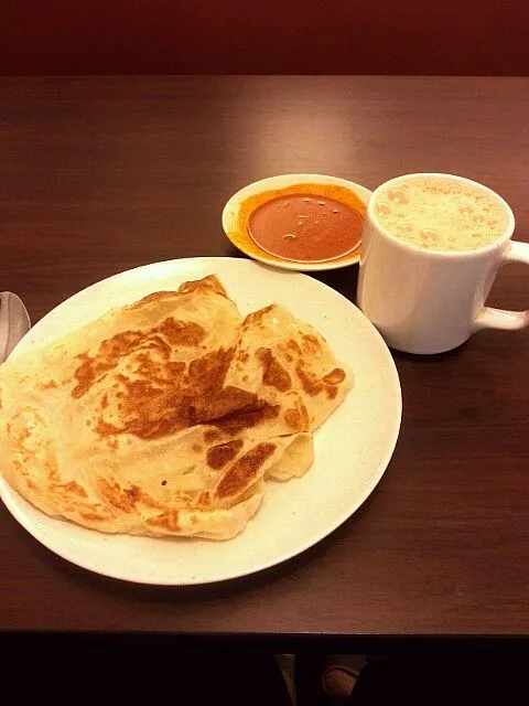 My usual Indian Prata & Pulled Tea|Mrs BNazさん